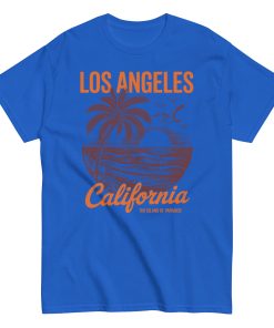 Los Angeles California Surfing Beach T-shirts