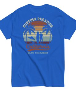 Surfing Paradise California T-shirt Surf Tee