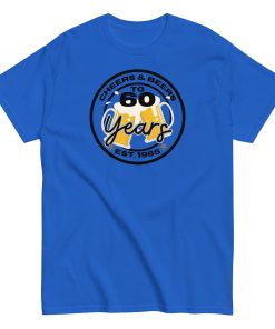 60th Birthday T-shirt Cheers & Beers to 60 Years T-shirt