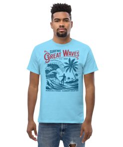 Surfing Great Waves Honolulu Hawaii T-shirt