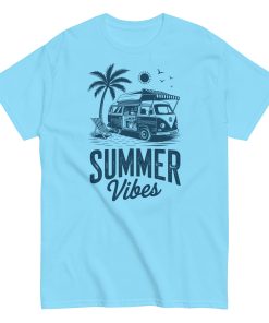 Summer Vibes Beach Surfing T-shirt