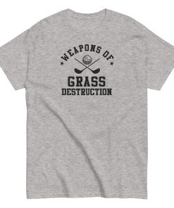 Weapons Of Grass Destruction Golf T-shirt