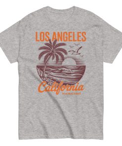 Los Angeles California Surfing Beach T-shirts