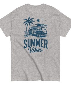 Summer Vibes Beach Surfing T-shirt
