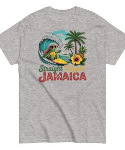 Jamaica Surf Turtle Tropical Beach Surfing T-shirts