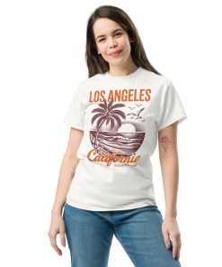 Los Angeles California Surfing Beach T-shirts