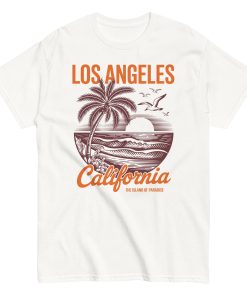 Los Angeles California Surfing Beach T-shirts