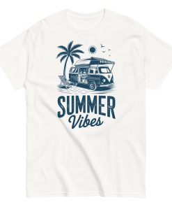 Summer Vibes Beach Surfing T-shirt