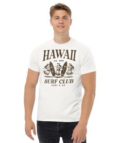 Retro Summer Hawaii Surf Club T-shirt