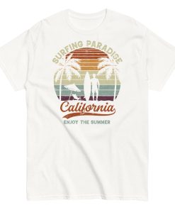 Surfing Paradise California T-shirt Surf Tee
