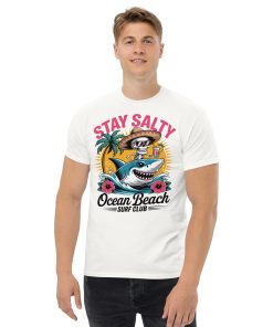 Stay Salty Ocean Beach Club Surf T-Shirt