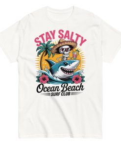 Stay Salty Ocean Beach Club Surf T-Shirt
