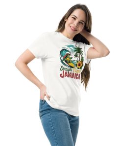 Jamaica Surf Turtle Tropical Beach Surfing T-shirts