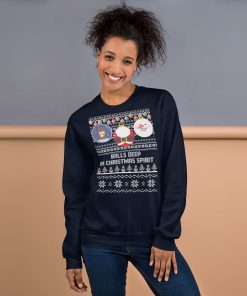 Balls Deep In Christmas Spirit Christmas Jumper