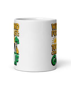 Weekend Forecast Golf Mug Gift For Golfers