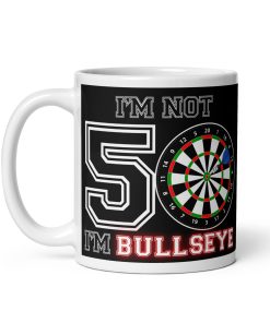 50th Birthday Mug For Darts players