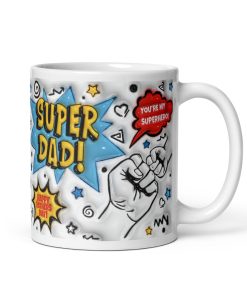 Super Dad Happy Father’s Day Mug For Dads