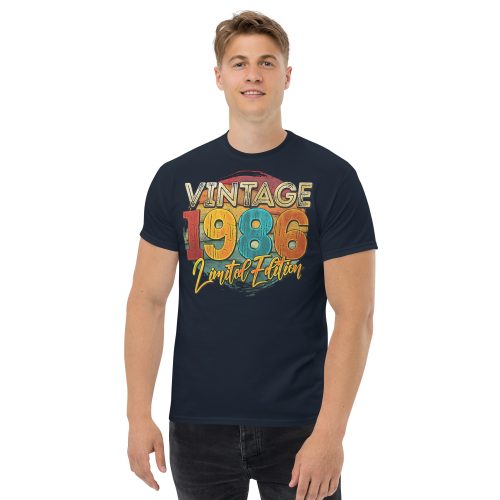 Vintage 1986 Limited Edition Birthday 86 T-shirt