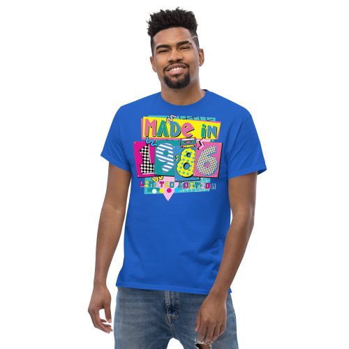 Made in 1986 Retro 80’s T-shirt 1986 Birthday Gift