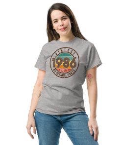 Vintage 1986 All Original Parts T-shirt 86 Birthday Tee