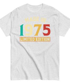 Made in 1975 Limited Edition Men's classic tshirt