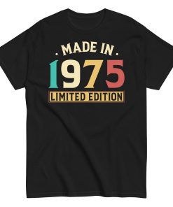Made in 1975 Limited Edition Men's classic tshirt