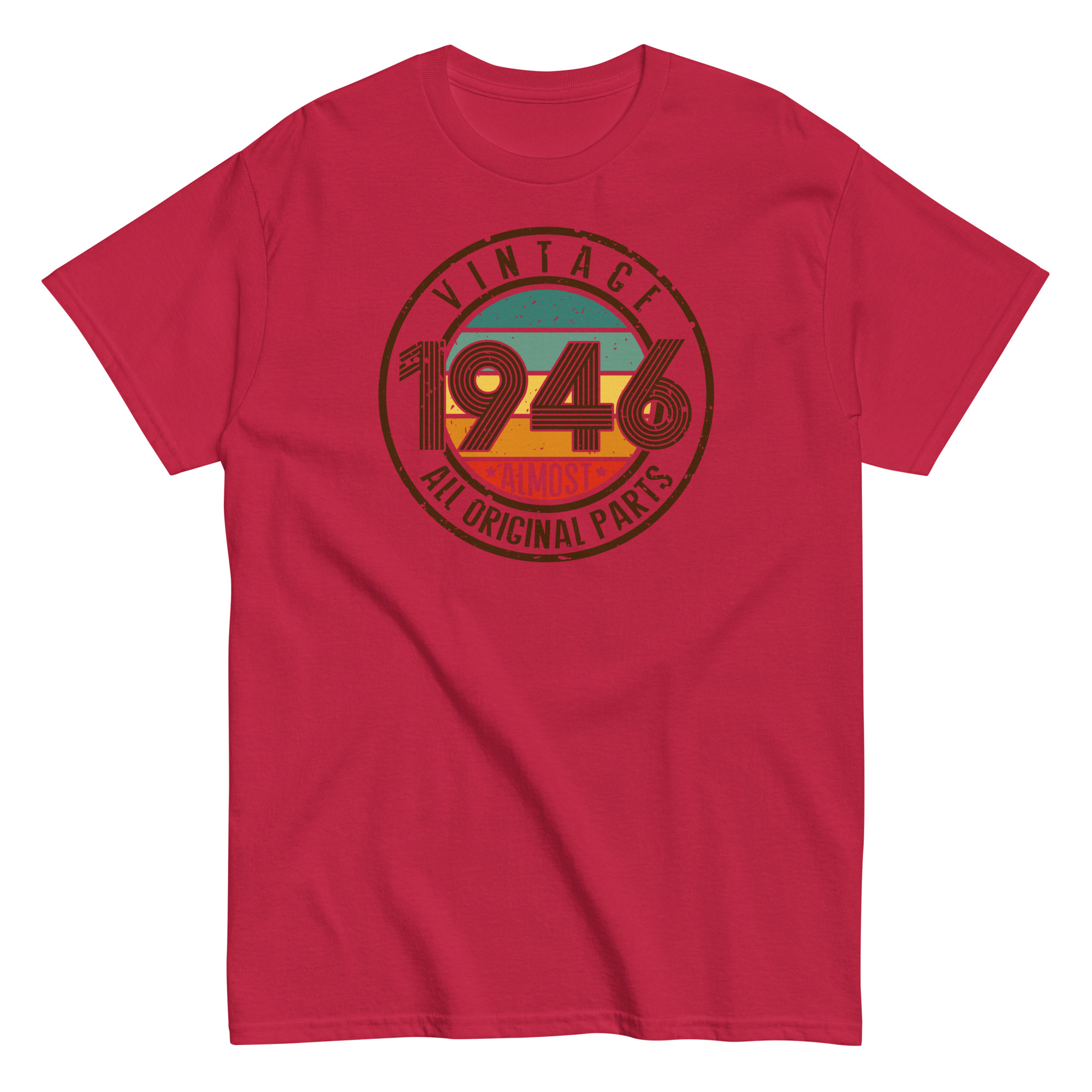 Vintage 1946 T-Shirt Almost All Original Parts Birthday Gift