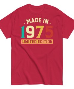 Made in 1975 Limited Edition Men's classic tshirt