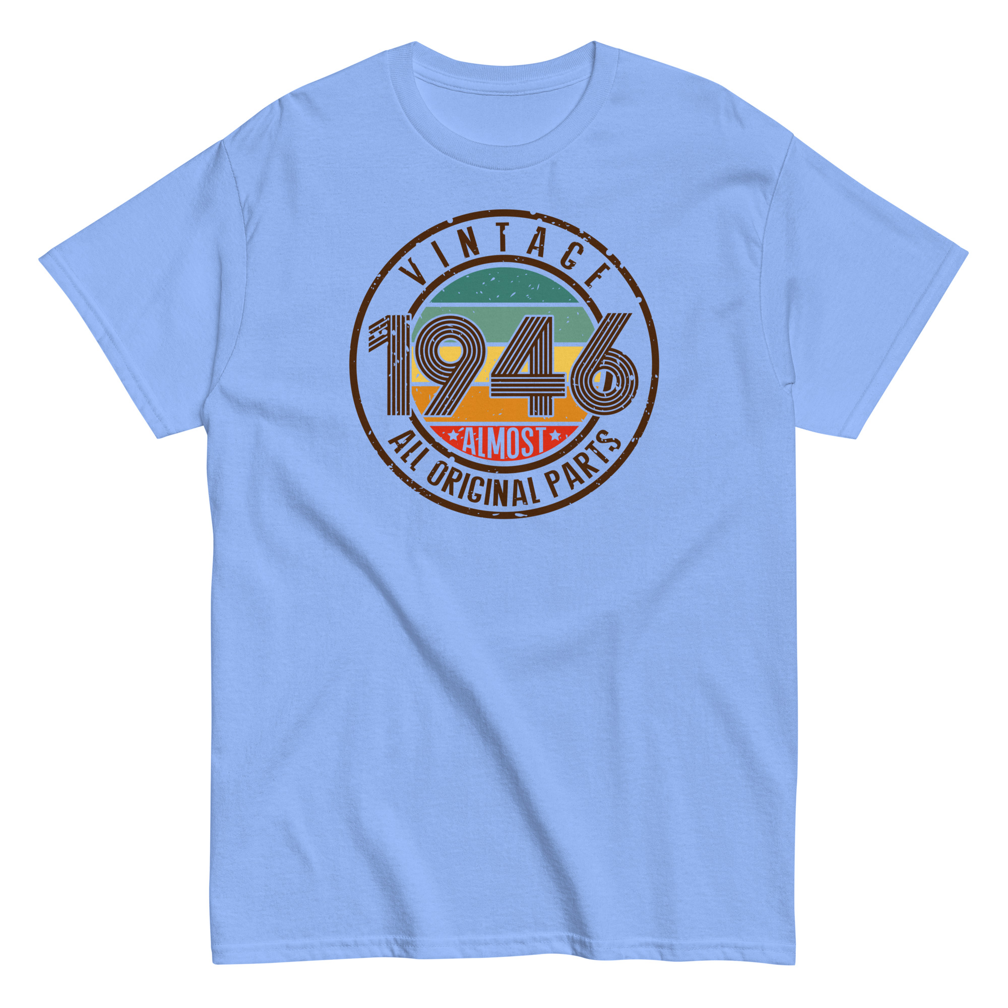 Vintage 1946 T-Shirt Almost All Original Parts Birthday Gift