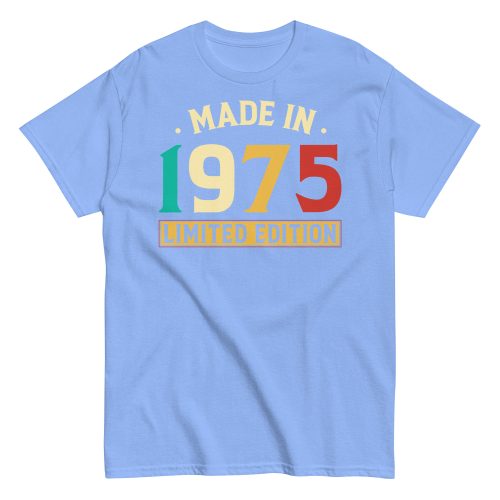 Made in 1975 Limited Edition Men's classic tshirt