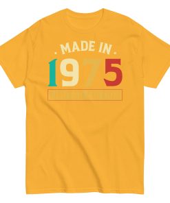 Made in 1975 Limited Edition Men's classic tshirt