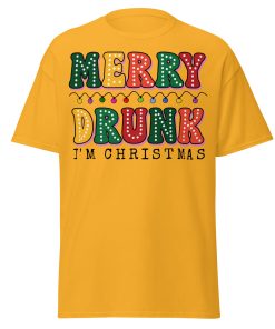 Merry Drunk I’m Christmas Funny T-shirts