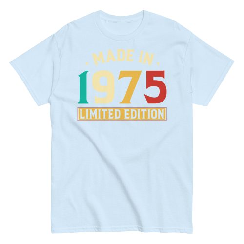 Made in 1975 Limited Edition Men's classic tshirt