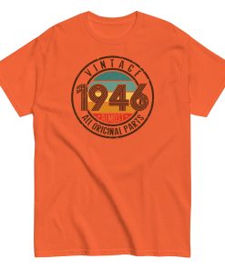 Vintage 1946 T-Shirt Almost All Original Parts Birthday Gift