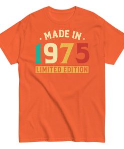 Made in 1975 Limited Edition Men's classic tshirt