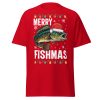 Merry Fishmas Christmas T-shirts For Men Who Fish