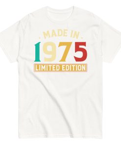 Made in 1975 Limited Edition Men's classic tshirt