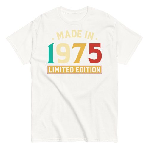 Made in 1975 Limited Edition Men's classic tshirt