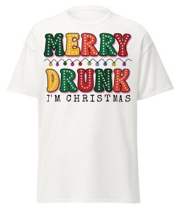 Merry Drunk I’m Christmas Funny T-shirts