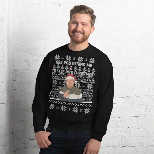 Are You Asking Me To Step Into Christmas Jumper Smithy