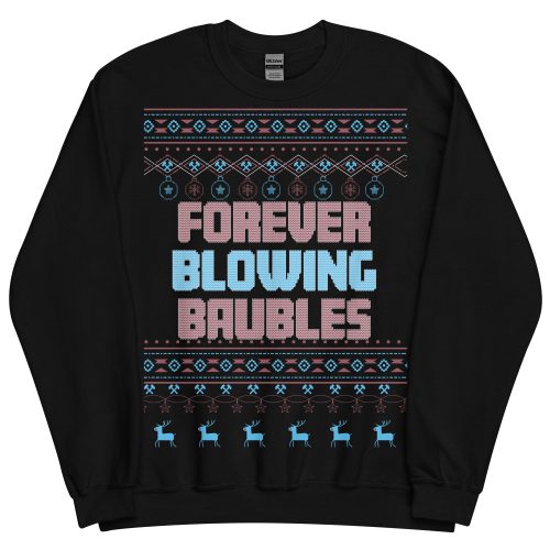 Forever Blowing Baubles West Ham Christmas Jumper Sweatshirt