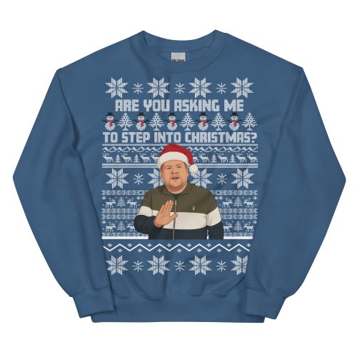 Are You Asking Me To Step Into Christmas Jumper Smithy