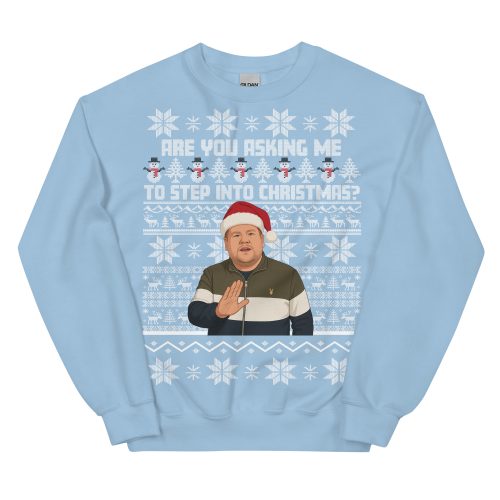 Are You Asking Me To Step Into Christmas Jumper Smithy