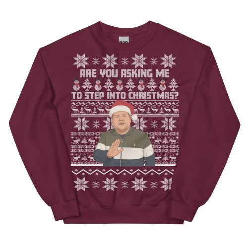 Are You Asking Me To Step Into Christmas Jumper Smithy