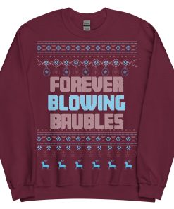 Forever Blowing Baubles West Ham Christmas Jumper Sweatshirt