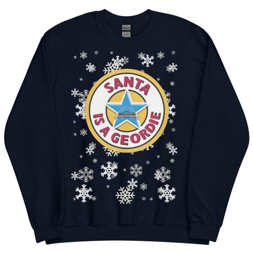 Santa Is A Geordie Christmas Jumper