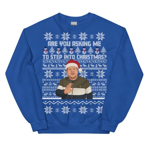 Are You Asking Me To Step Into Christmas Jumper Smithy