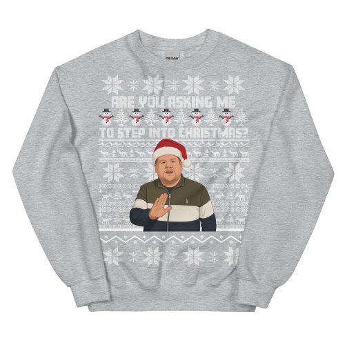 Are You Asking Me To Step Into Christmas Jumper Smithy
