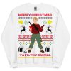 Home Alone Christmas Jumper Merry Christmas Ya Filthy Animal - White
