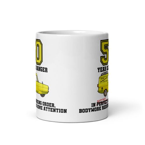 50th Birthday Old Banger Funny 50th Gift Mug